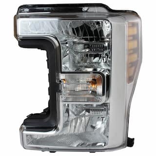 Sealed Beam Headlight - Left, Front OEM Parts JC3Z13008K