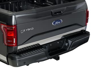 Super Duty 2017-2022 Black Platinum Upper Tailgate Accent Trim OEM Parts VHC3Z99425A34B