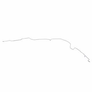 Brake Hydraulic Line Tube - Right, Rear OEM Parts BRTR263