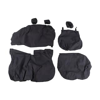 Covercraft Rear Row 60/40 Seat Covers w/o Armrest in Charcoal OEM Parts VML3Z2663812J