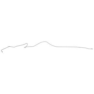 Brake Hydraulic Line Tube - Rear OEM Parts BRTR397