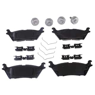 Disc Brake Pad Set SPG and Retaining H/DWN - Rear OEM Parts BRF2032