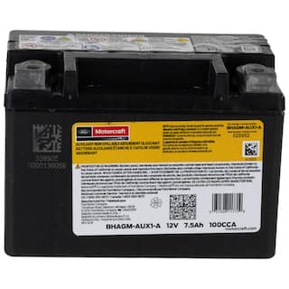 Vehicle Battery - Rear OEM Parts BHAGMAUX1A