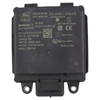 Blind Spot Detection System Warning Sensor - Left, Right OEM Parts KB3Z14C689B