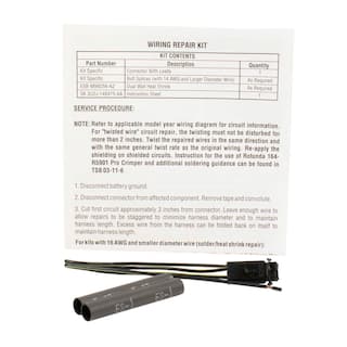 Headlight Switch Connector. Wire. OEM Parts WPT342