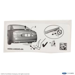 Decal OEM Parts HD9Z5840245A