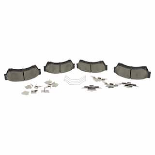 Disc Brake Pad Set Kit Lining - Front OEM Parts BR1164C