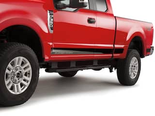 Super Duty Crew Cab SRW 2017-2022 Putco Black Platinum Body Side & Bed Molding for 8.0' Bed OEM Parts VHC3Z9910146N