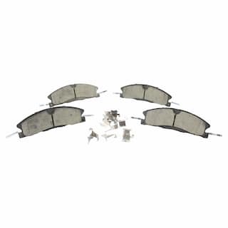 Disc Brake Pad Set Kit Lining - Front, Rear OEM Parts BR1611B