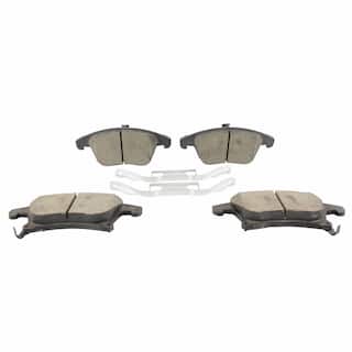 Disc Brake Pad Set Kit Lining - Front (AT) OEM Parts BR1653A