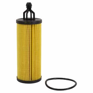 Engine Oil Filter Kit Element and Gasket - Front OEM Parts QFL19