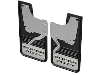 Super Duty 2017-2022 Gatorback Stainless Splash Guards Front Pair OEM Parts VHC3Z16A550H