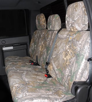 Super Duty SuperCab 2017-2022 Covercraft RealTree Rear Seat Covers in Brown OEM Parts VHC3Z1863812B