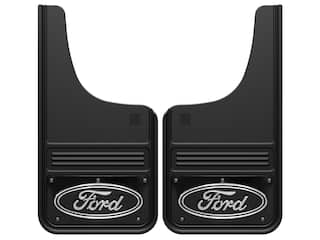 F-150 2015-2020 Gatorback  Black Wrap Ford Logo Splash Guards Front Pair OEM Parts VHL3Z16A550C