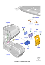Central Processing Unit GPS Navigation Control Module  JR3Z14G371J